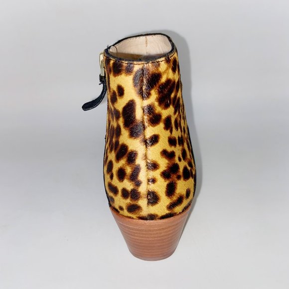 Louise et Cie Womens Vada Gouache Leopard Ankle Boots Size  Louise Et Cie Gouache Leopard Booties Size 7.5